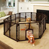 North States Mypet Petyard Passage 4-Panel - Brown