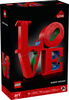 LEGO Art LOVE Building Set for Adults, Gift for Couples and Home Decor Idea 31214