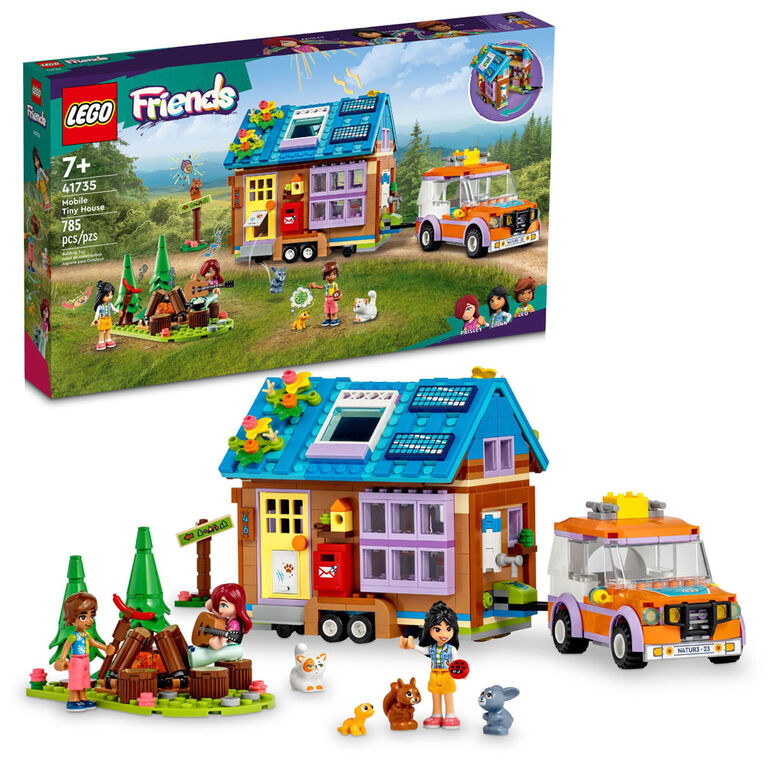 LEGO Friends La maison mobile miniature 41735 Ensemble de jeu de construction (785 pièces)