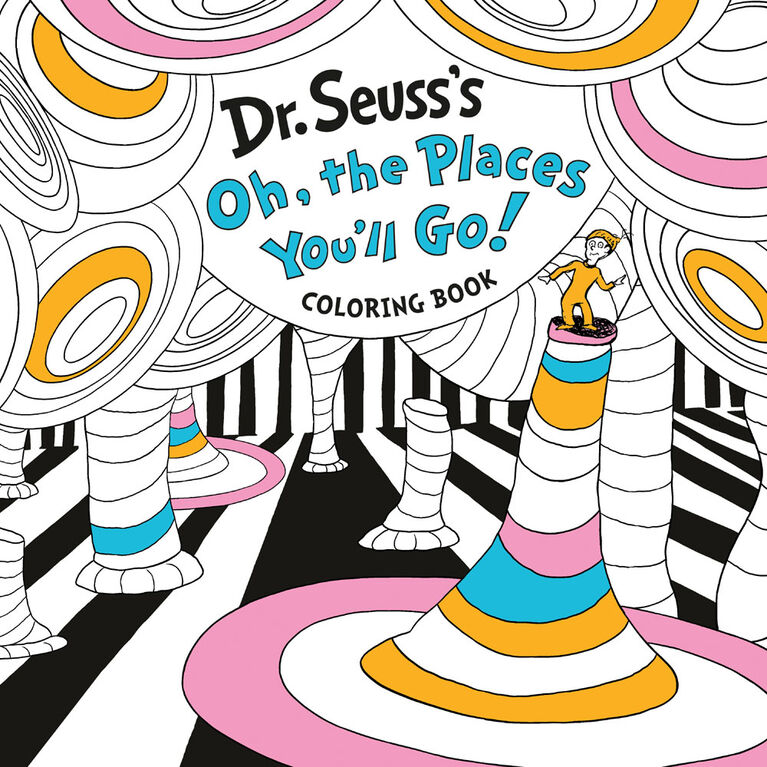 Dr. Seuss's Oh, the Places You'll Go! Coloring Book - English Edition