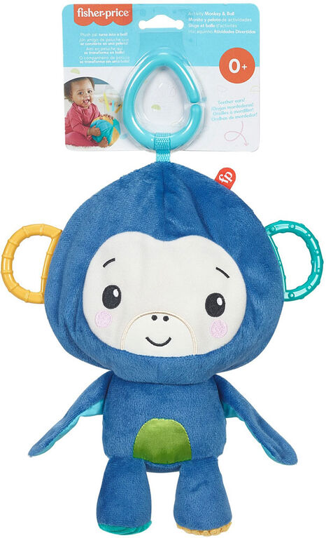 Fisher Price Singe Balle D Activites 2 En 1 Jouet Peluche Pour Bebe Edition Anglaise Babies R Us Canada