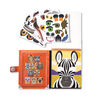 Melissa & Doug - On the Go Make-a-Face Reusable Sticker Pad Travel Toy Activity Books (Safari, Farm and Pets)