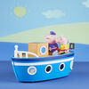Peppa Pig Peppa's Adventures Le bateau de Papi Pig, jouet préscolaire