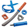 Tales of Teenage Mutant Ninja Turtles: Mutations Build N Battle Leonardo Katana Sword Basic Role Play Set