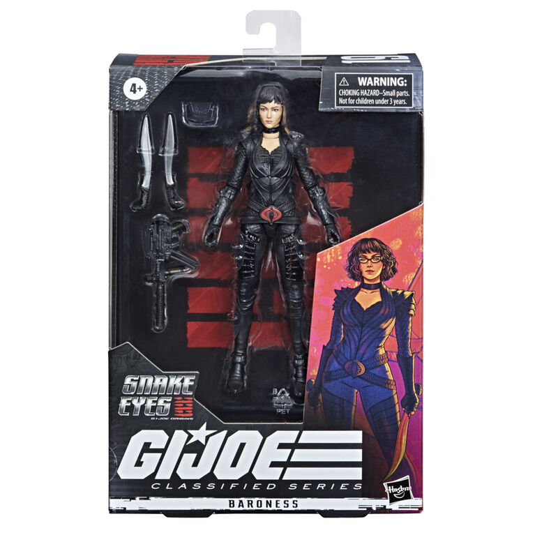 G.I. Joe Classified Series Snake Eyes: G.I. Joe Origins Baroness Action Figure