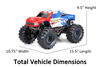 1:10 Remote Control Monster Truck - L'assortiment peut varier