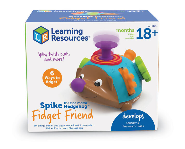 Spike the Fine Motor Hedgehog Fidget Friend - Édition anglaise