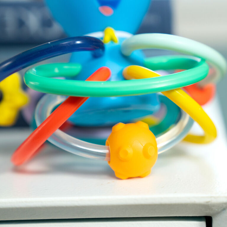 Anneau de dentition Clicker pour bébé jouet avec bouton - Temu Canada