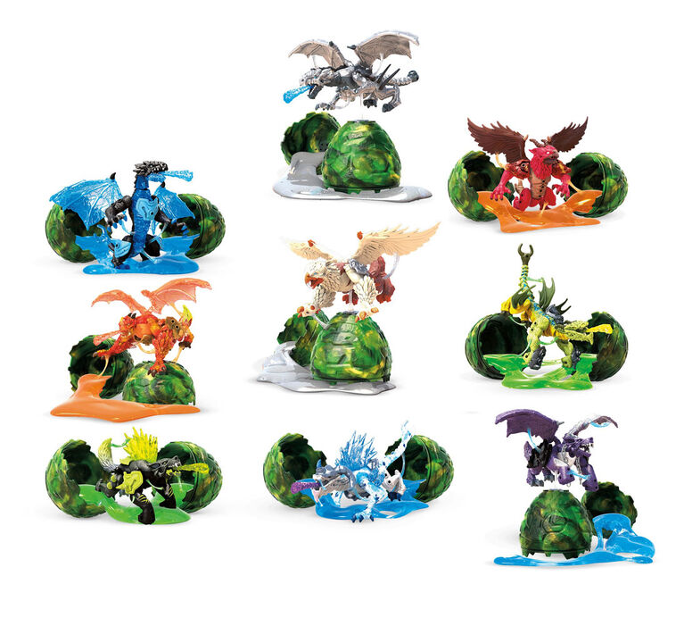 Series Mega Construx Breakout Beasts 2-in-1 Fusion Beast