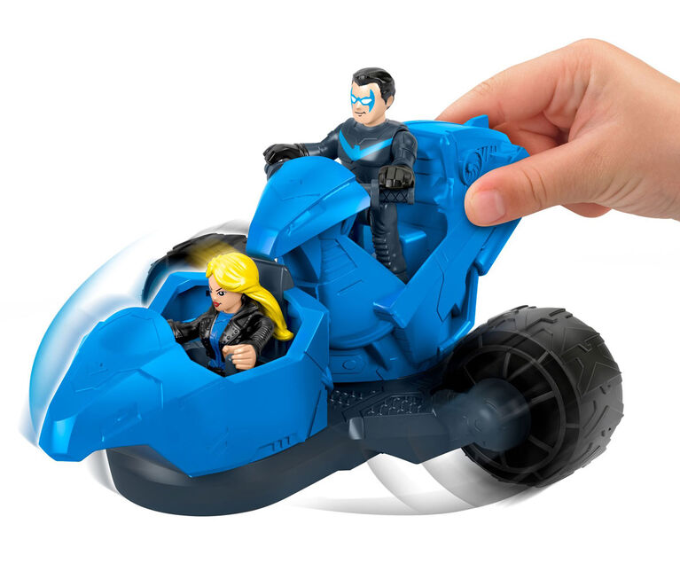 Fisher-Price Imaginext DC Super Friends Nightwing & Transforming Cycle