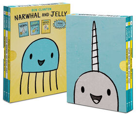 Narwhal and Jelly Box Set (Books 1, 2, 3, AND Poster) - Édition anglaise