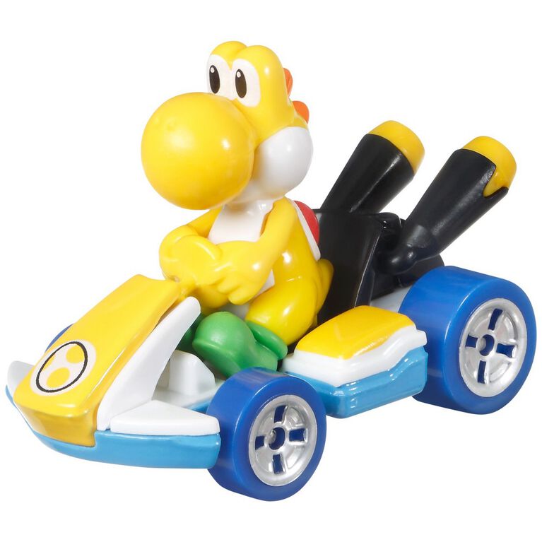 Hot Wheels - Mario Kart - Assortiment Yoshi Egg- Les styles varient