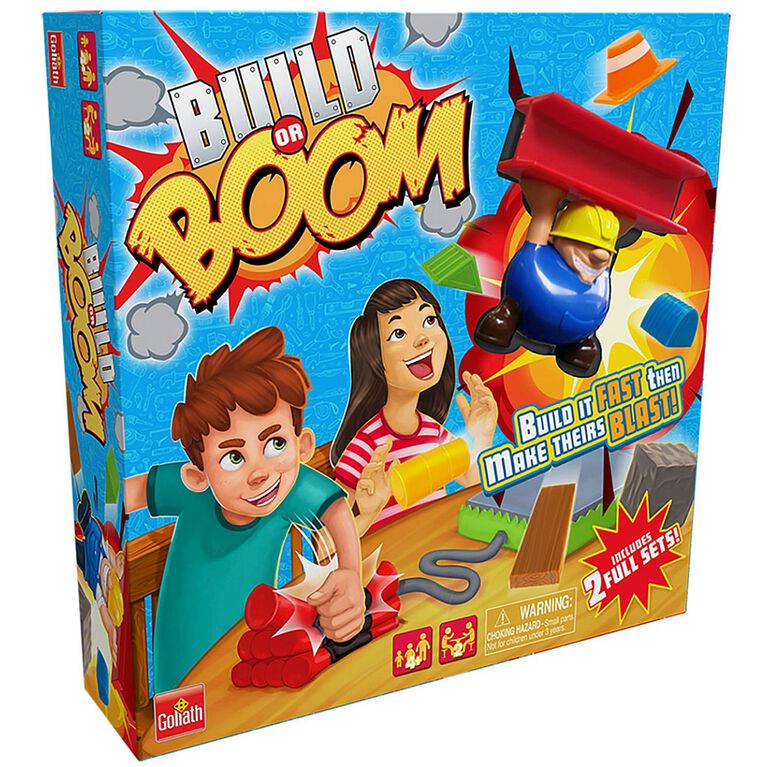 Goliath Games Build Or Boom Game Toys R Us Canada