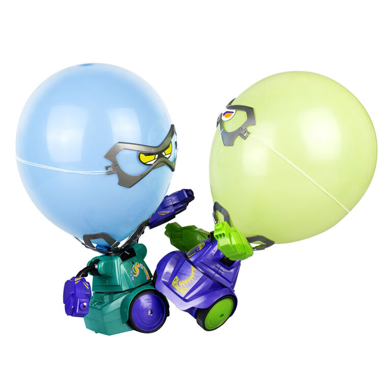 Robo Kombat Balloon Puncher  Twin Pack Purple and Green