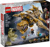 LEGO Marvel The Avengers vs. The Leviathan Set, Superhero Toy with 4 Minifigures and Hulk Action Figure, 76290