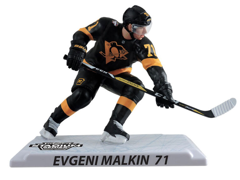 Evgeni Malkin - Penguins de Pittsburgh - Série Stadium 2019 - Figurine de la LNH de 6 pouces