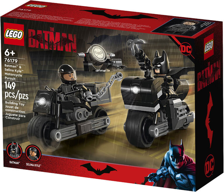 LEGO DC Batman: Batman and Selina Kyle Motorcycle Pursuit 76179 (149 Pieces)