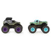 Monster Jam, Official Mohawk Warrior vs. W Color-Changing Die-Cast Monster Trucks, 1:64 Scale