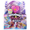 Hatchimals Pixies Riders, Coffret Hatchimal avec fée Crystal Charlotte et sa monture Draggle au caractéristique mystère