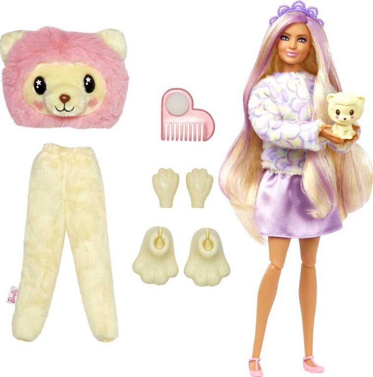 Barbie-Cutie Reveal T-Shirt Confort-Poupée Barbie et accessoires