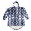 NHL Toronto Maple Leafs Oversized Wearable Sherpa Hooded Blanket, One Size Fits Most