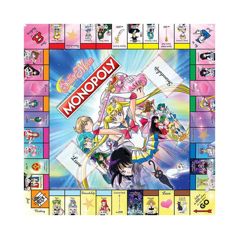 USAopoly MONOPOLY: Sailor Moon - English Edition