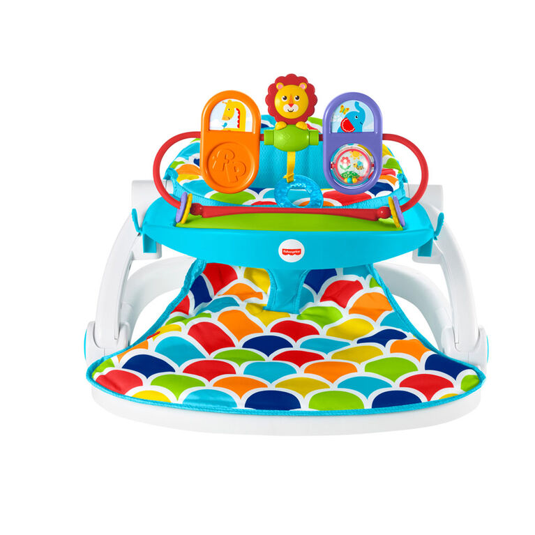 Fisher-Price - Siège jeu et confort de luxe avec plateau de jeu - Collines du bonheur