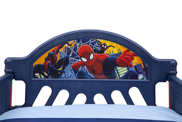 Marvel Spider-Man Plastic Toddler Bed by Delta Children