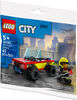 LEGO City Le véhicule de patrouille des pompiers 30585