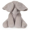 Baby GUND Animated Flappy the Elephant Stuffed Animal Plush, Gray, 12" - French Edition