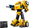 LEGO Icons Transformers Bumblebee Action Figure, Collectible Building Set for Adults,10338
