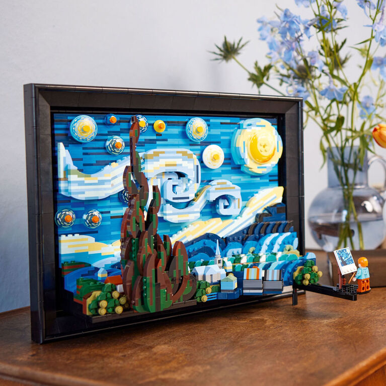 LEGO Ideas Vincent van Gogh - La nuit étoilée 21333 Ensemble de construction (2 316 pièces)