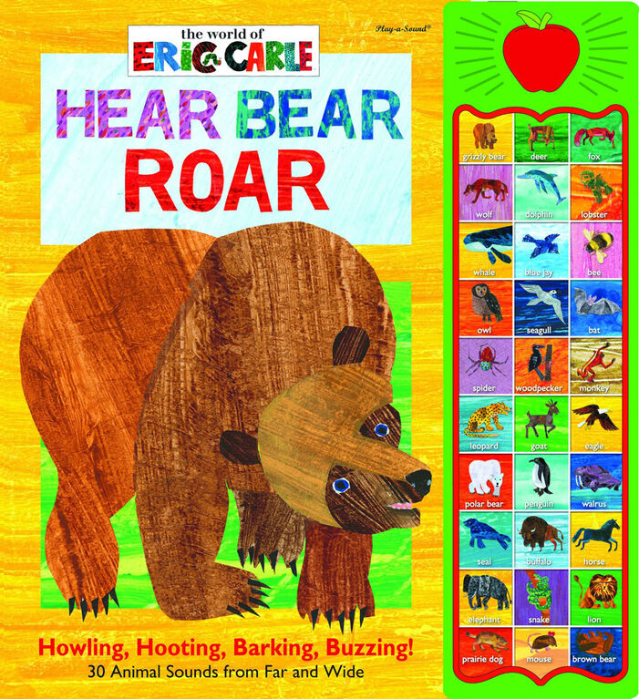 Apple Eric Carle Hear Bear Roar