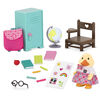 Ensemble Scolaire, Li'l Woodzeez, Ensemble scolaire avec figurine d'animal