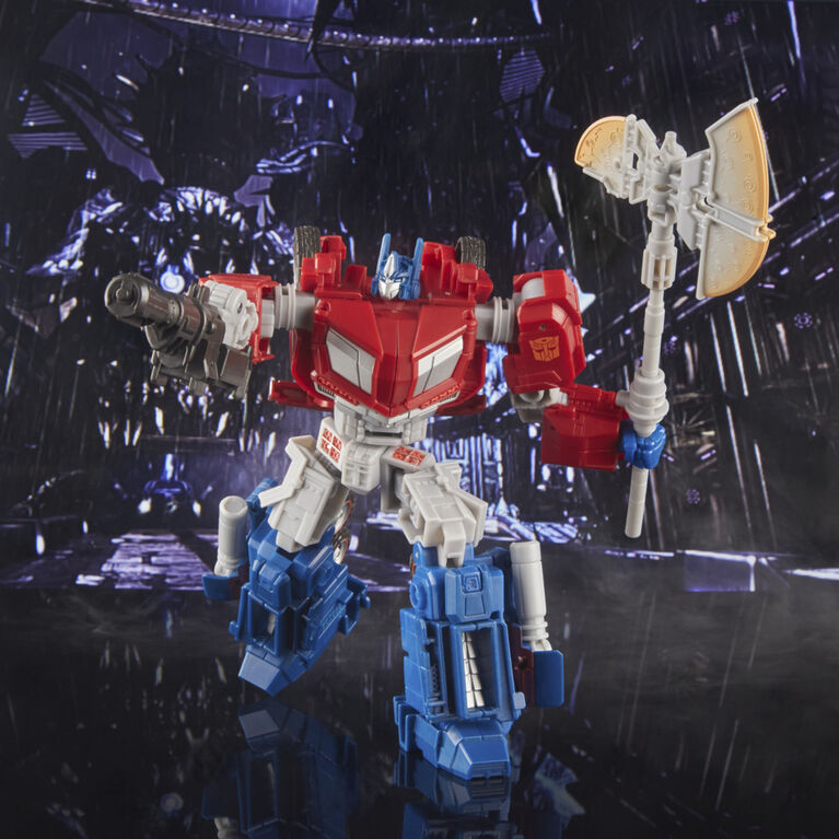 Transformers Studio Series Voyager 03 Transformers: War for Cybertron Gamer Edition Optimus Prime 6.5 Inch Action Figure