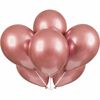 Rose Gold Platinum 11" Latex Ballon, 6ct