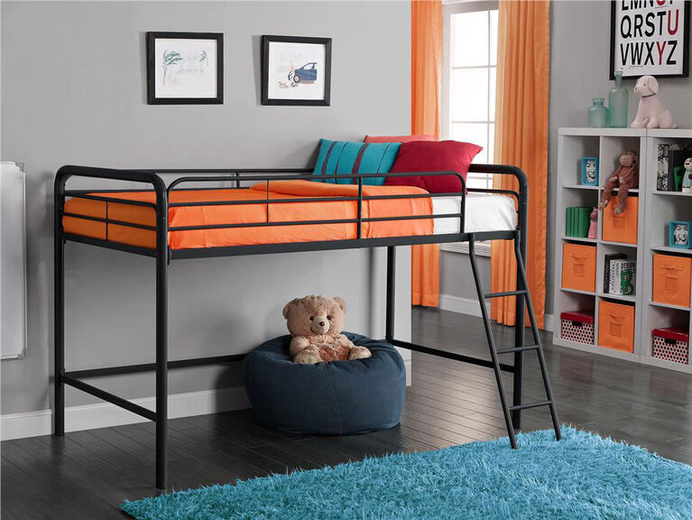 DHP - Junior Loft Bunk, Black