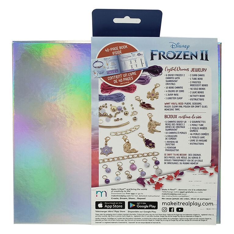 Make It Real Frozen 2 Swarovski Bracelet Set Toys R Us Canada