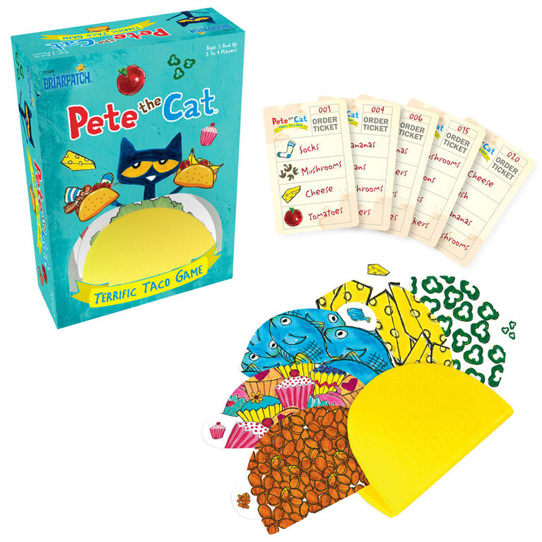 Pete The Cat Terrific Taco Game - English Edition