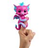 Fingerlings - Glitter Dragon - Sandy (Pink with Blue) - Interactive Baby Collectible Pet