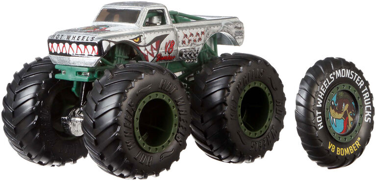 Hot Wheels - Monster Trucks - Les styles peuvent varier - Édition anglaise.