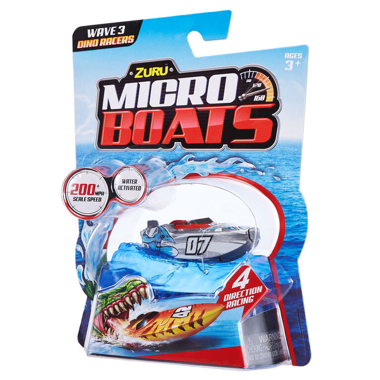 Micro Boats Fully Motorized, Self-steering Micro Boat Pack Series 3 by ZURU