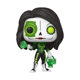 Figurine en vinyle Green Lantern (Jessica Cruz) par Funko POP! Dia De Los DC