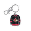 NHL Ottawa Senators Jersey Keychain