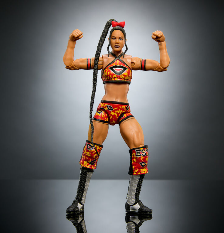 WWE Ultimate Edition Bianca Belair Action Figure & Accessories Set, 6-inch Collectible, 3 Articulation Points