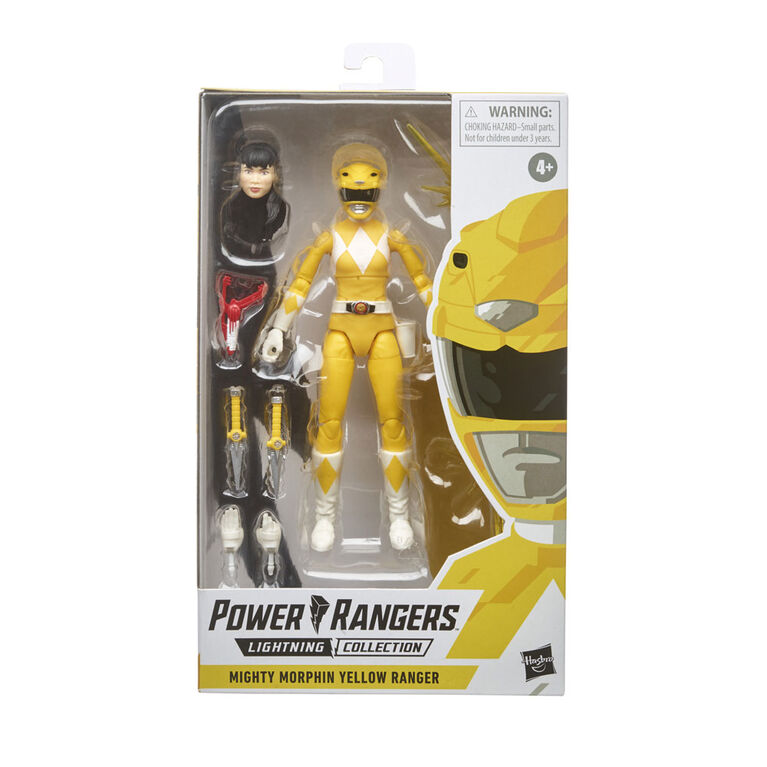Power Rangers Lightning Collection Mighty Morphin Yellow Ranger Action Figure