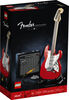 LEGO Ideas Fender Stratocaster; modèle réduit de guitare vintage à construire pour adulte 21329