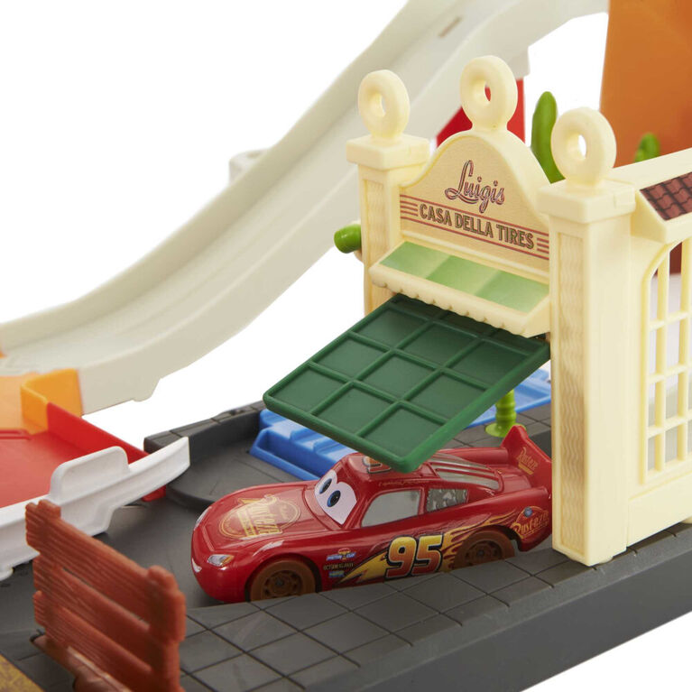 Disney Pixar Cars Race and Go Playset