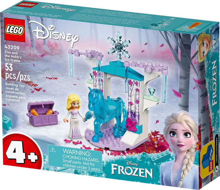 LEGO  Disney Elsa et l'écurie de glace du Nokk 43209 Ensemble de construction (53 pièces)