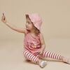pretty bows tank top, 12-18m - rose stripe
